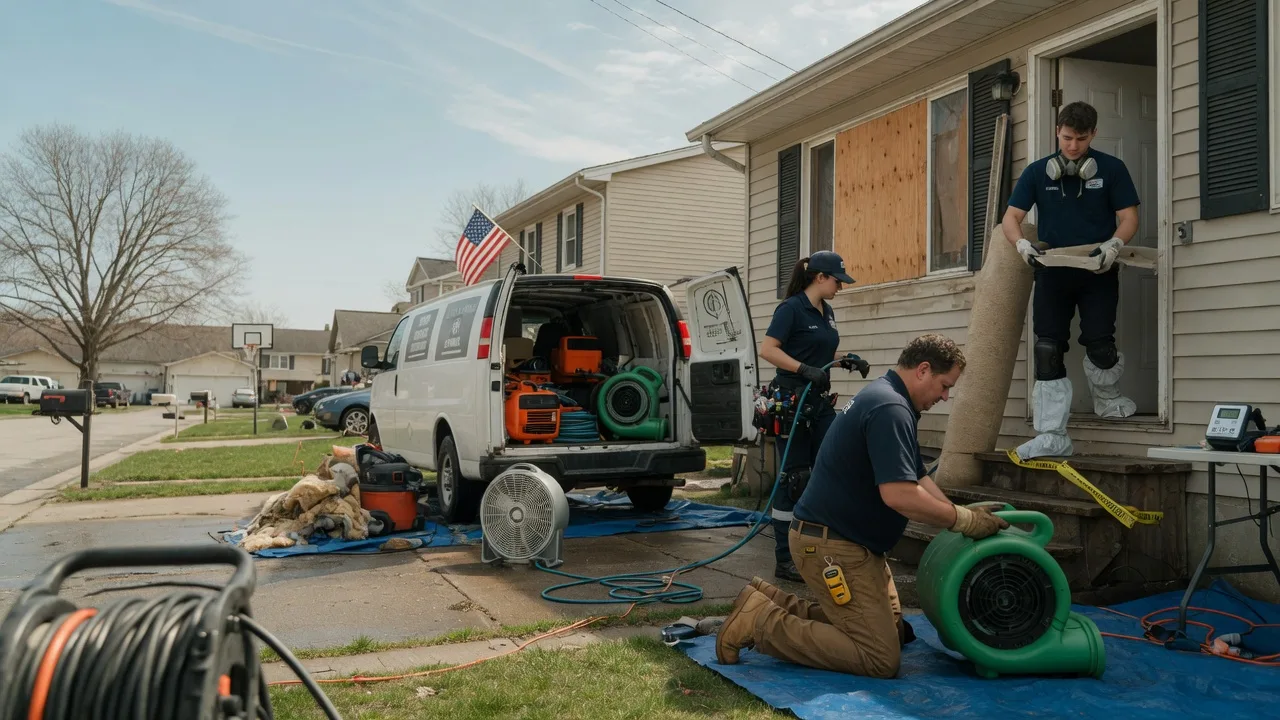 Water Damage Restoration in Hackett, AR near me